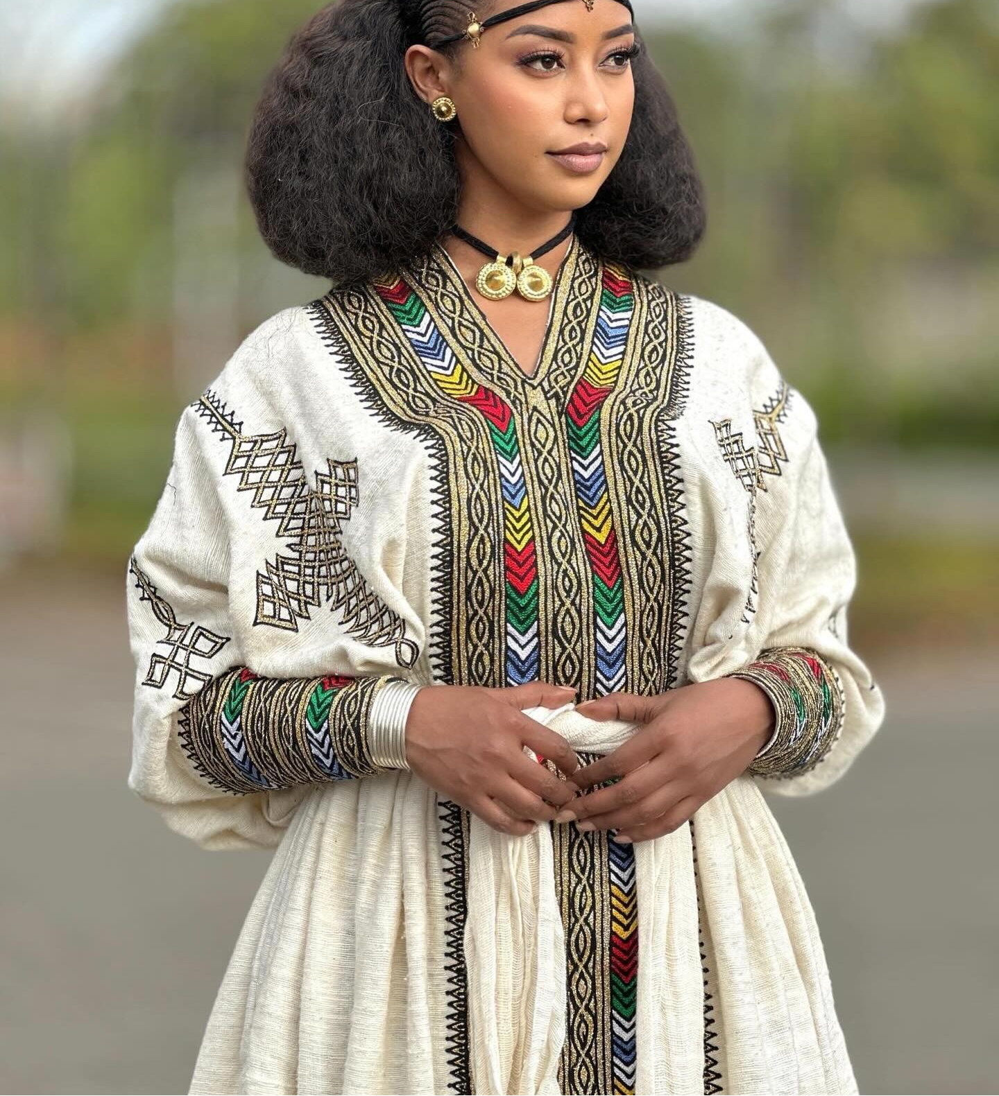 Gonder Habesha Kemis - የጎንደር ፈትል ቀሚስ