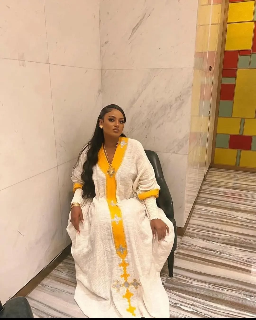 Gonder Habesha Kemis - የጎንደር ፈትል ቀሚስ