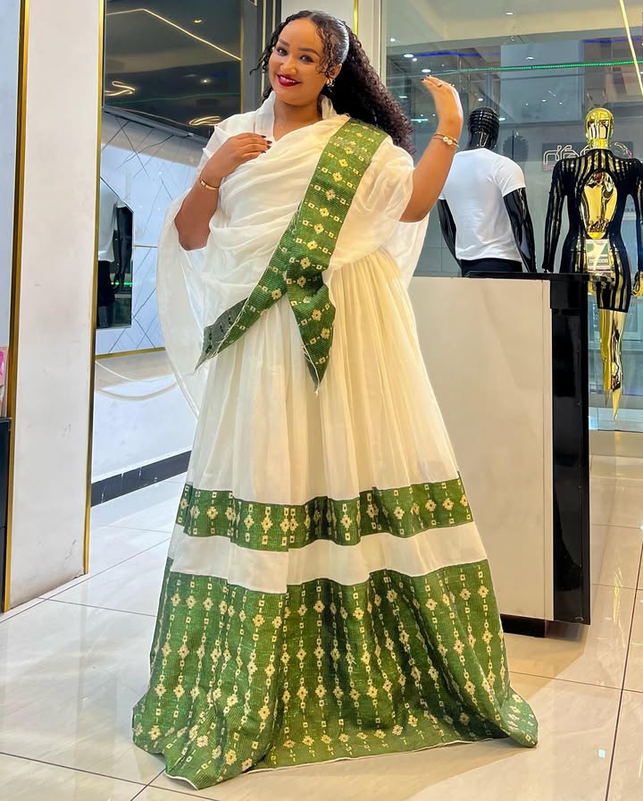 Menen Kemis Tilf Habesha Dress