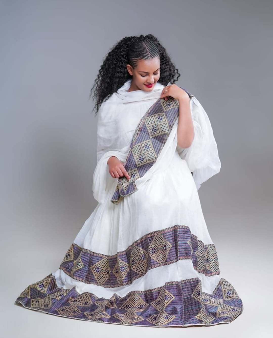 Menen Kemis Tilf Habesha Dress