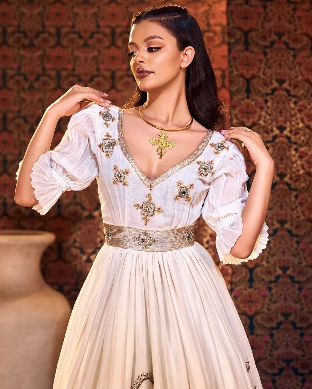 Menen Kemis Tilf Habesha Dress