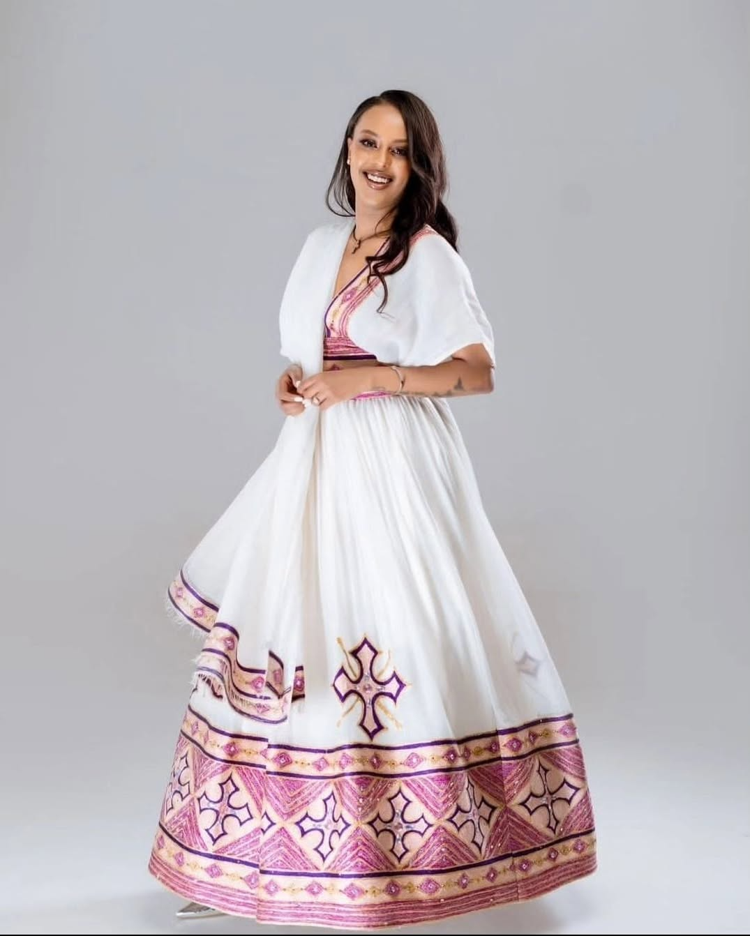 Menen Kemis Tilf Habesha Dress