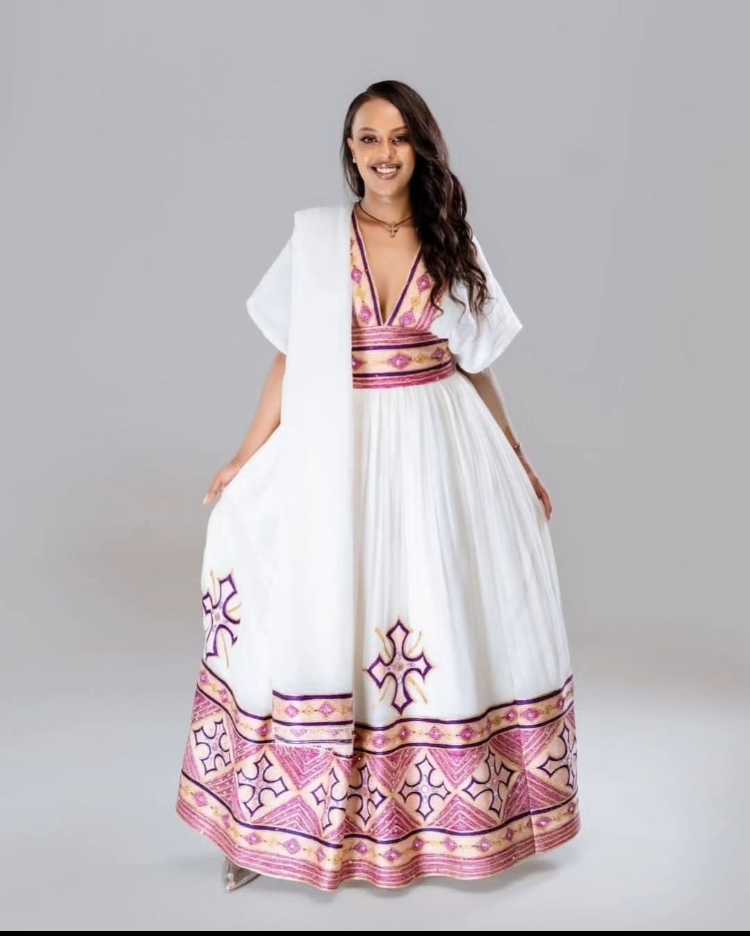Menen Kemis Tilf Habesha Dress