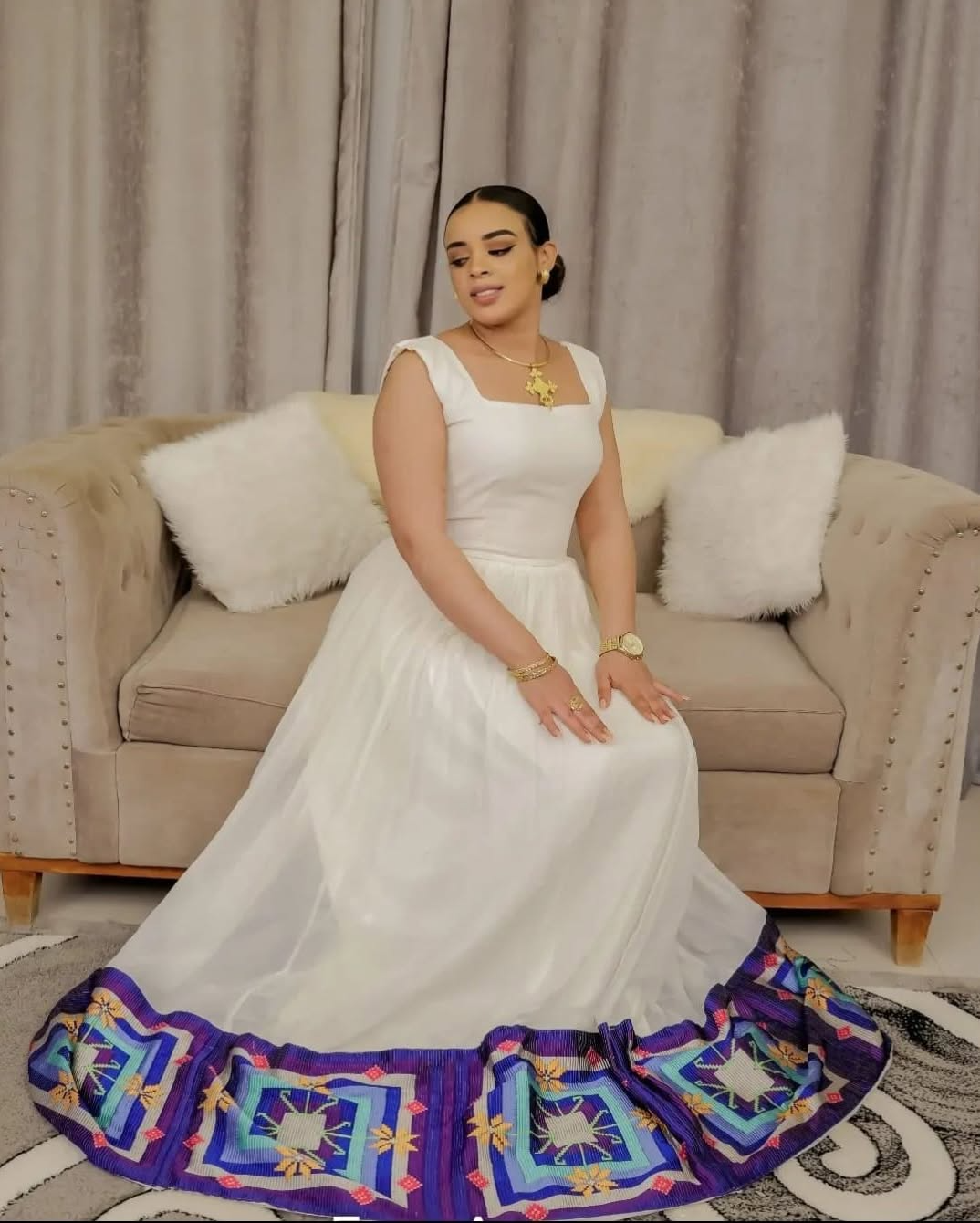 Menen Kemis Tilf Habesha Dress