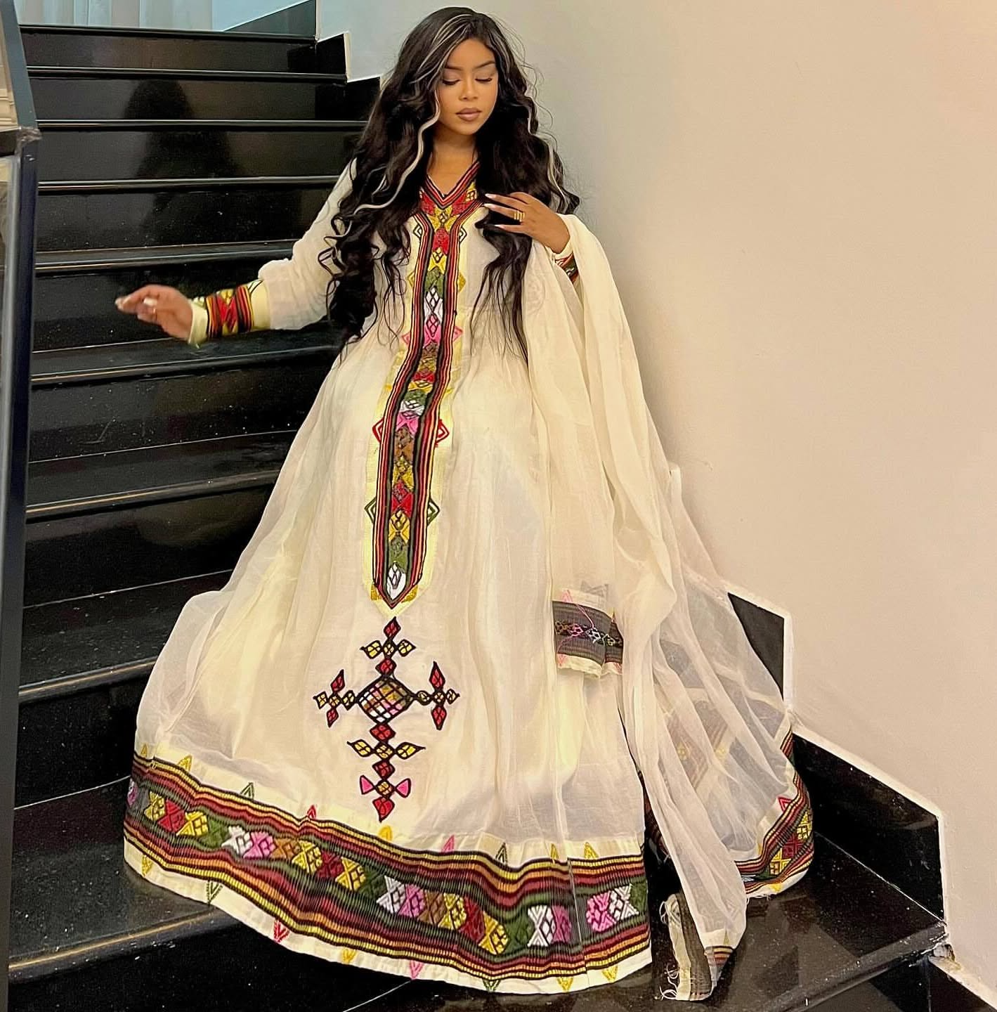 Menen Kemis Tilf Habesha Dress