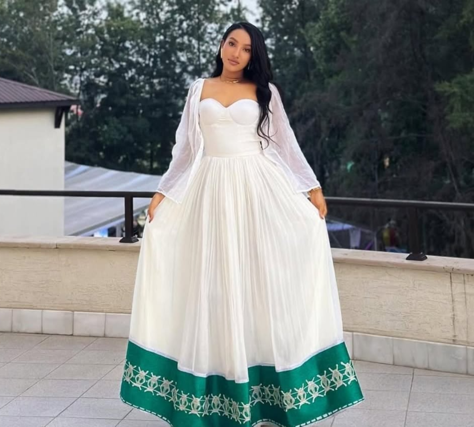 Menen Kemis Tilf Habesha Dress