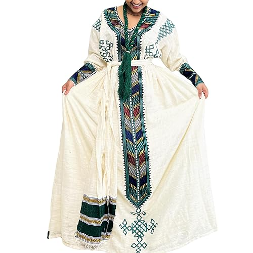 Gonder Habesha Kemis -የጎንደር ፈትል ቀሚስ