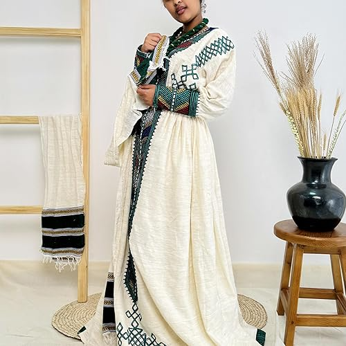 Gonder Habesha Kemis -የጎንደር ፈትል ቀሚስ