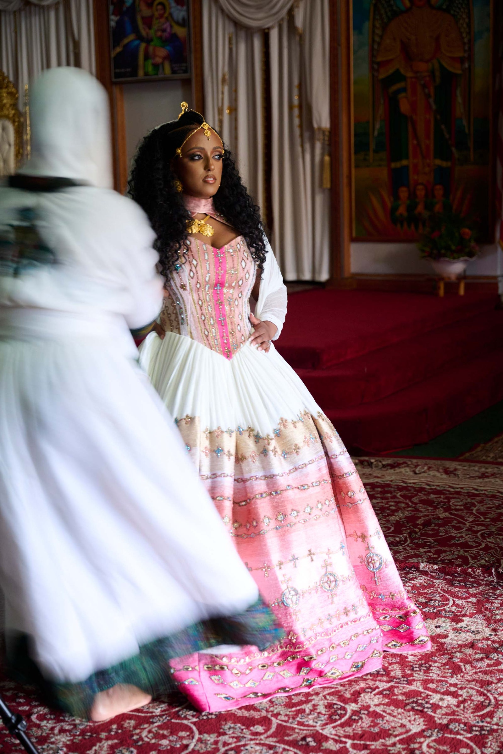 Habesha Bride Zuria Kemis Tilf Habesha Dress