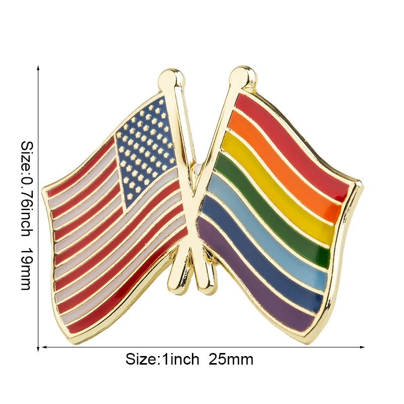 Ethiopia Flag Badge Brooch Natinal Lapel Pins Flag Lapel Pins Country Flag Badge