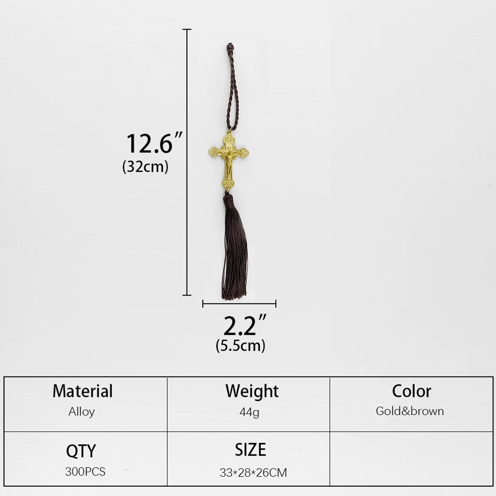 Cross Jesus Pendant  Christ Statue Crucifix Car Pendant