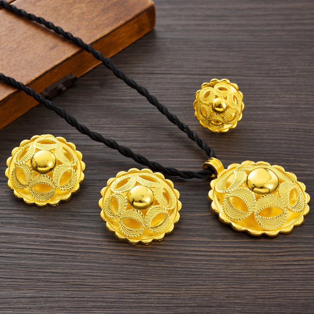 Habesha Style Jewelry Set,  Ethiopian/Eritrean Wedding Jewelry