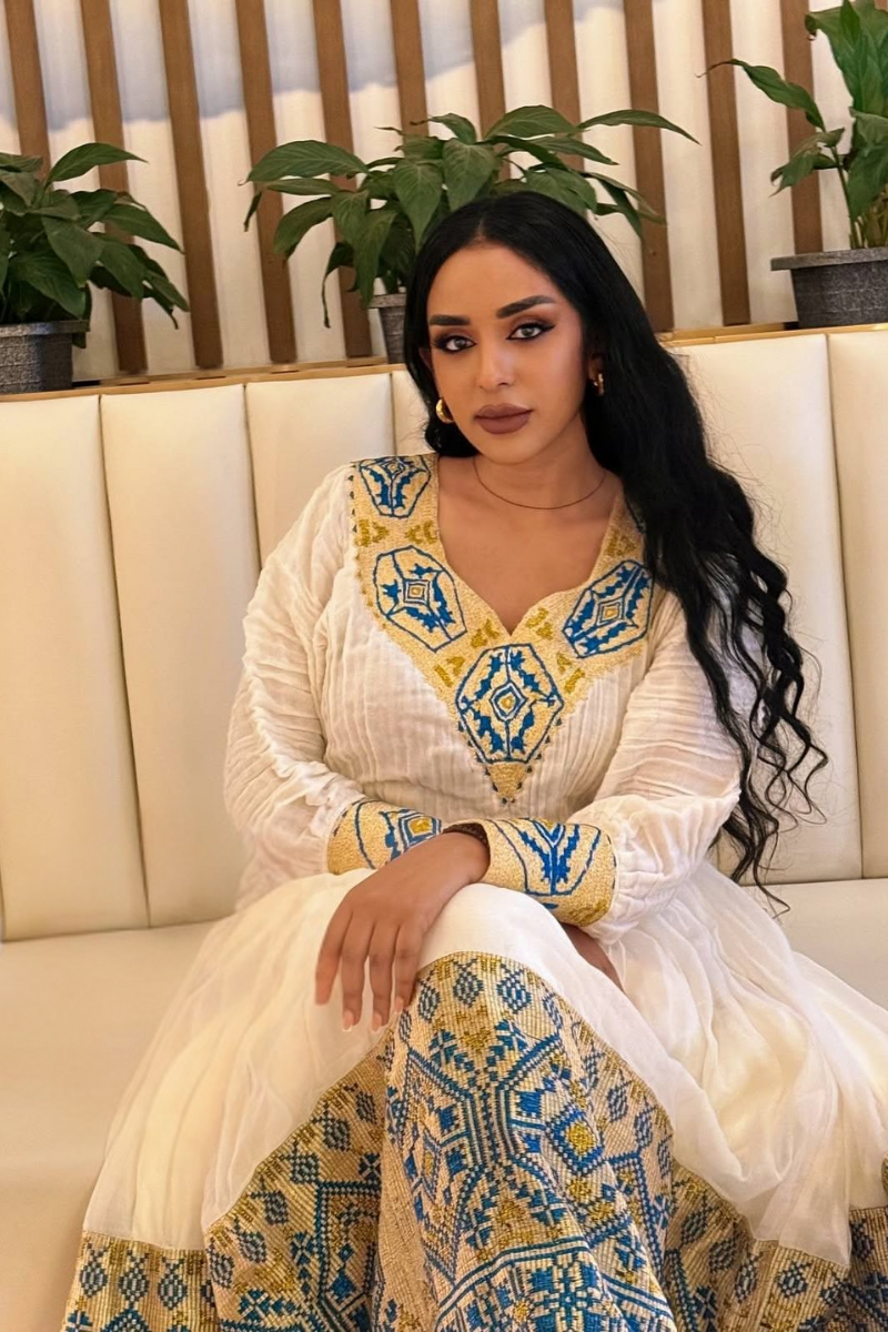 Menen Kemis Tilf Habesha Dress