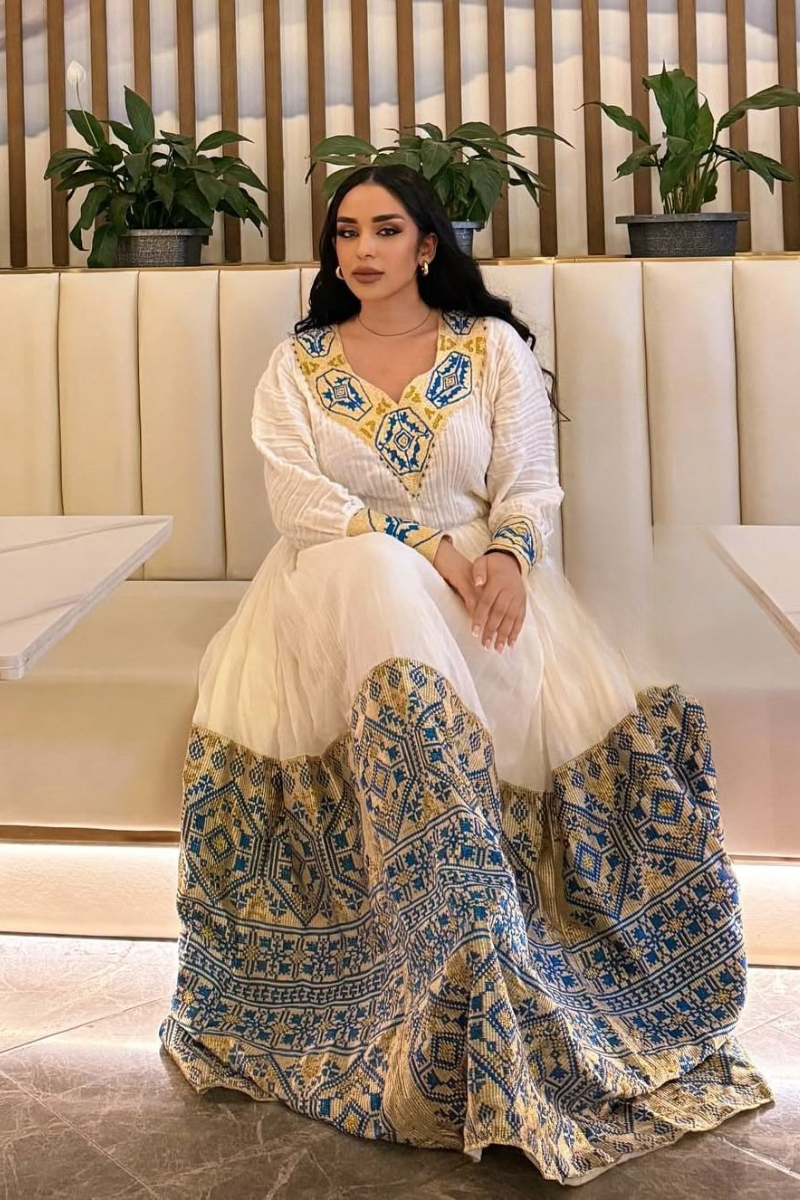 Menen Kemis Tilf Habesha Dress