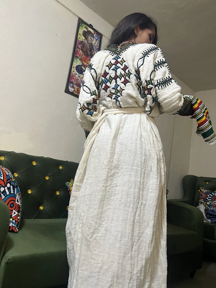 Gondar Habesha Kemis - Ethiopian traditional dress new